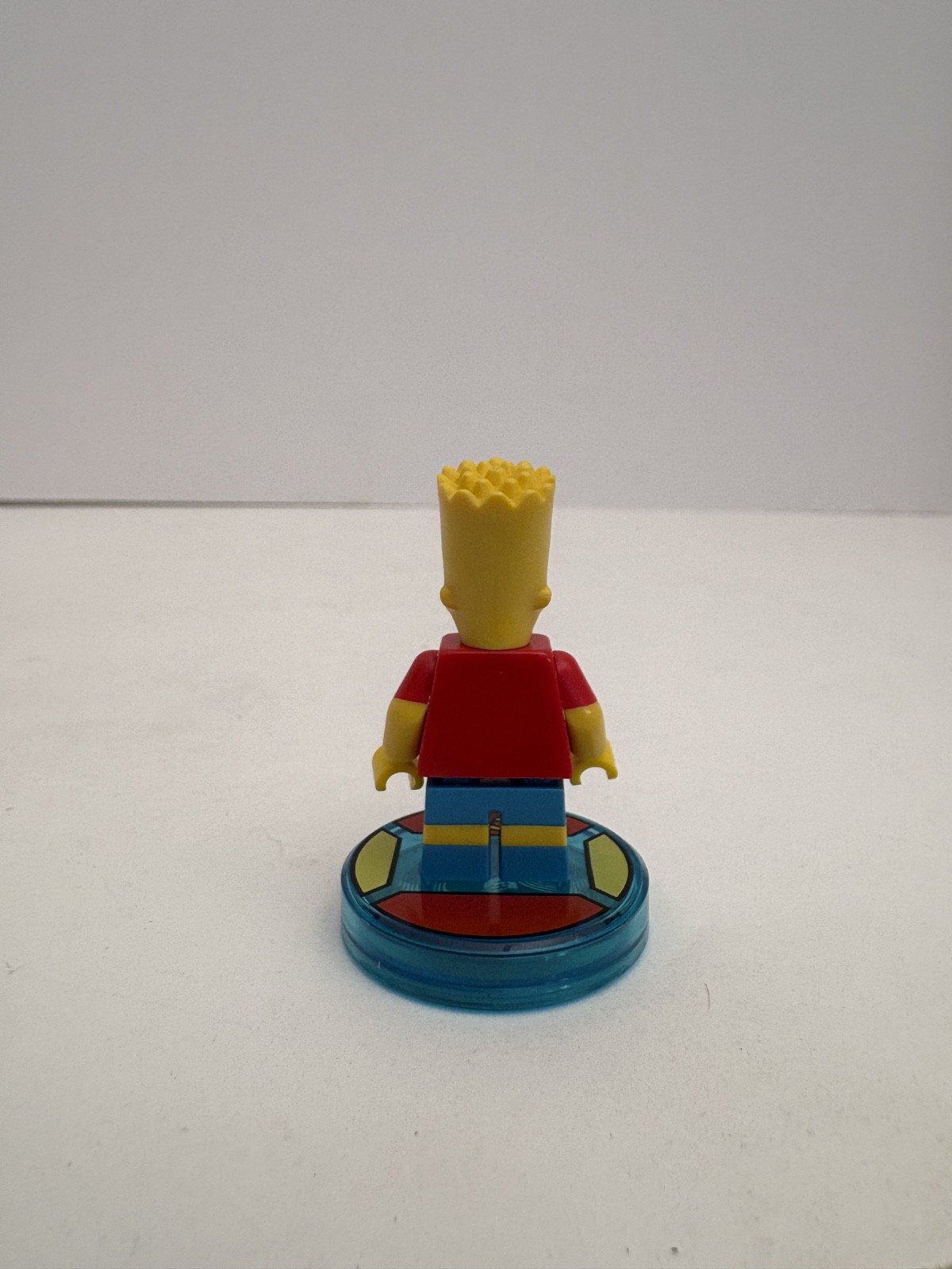 LEGO Dimensions The Simpsons Bart Minifigure w/ Base Tag sim026 from Pack 71211