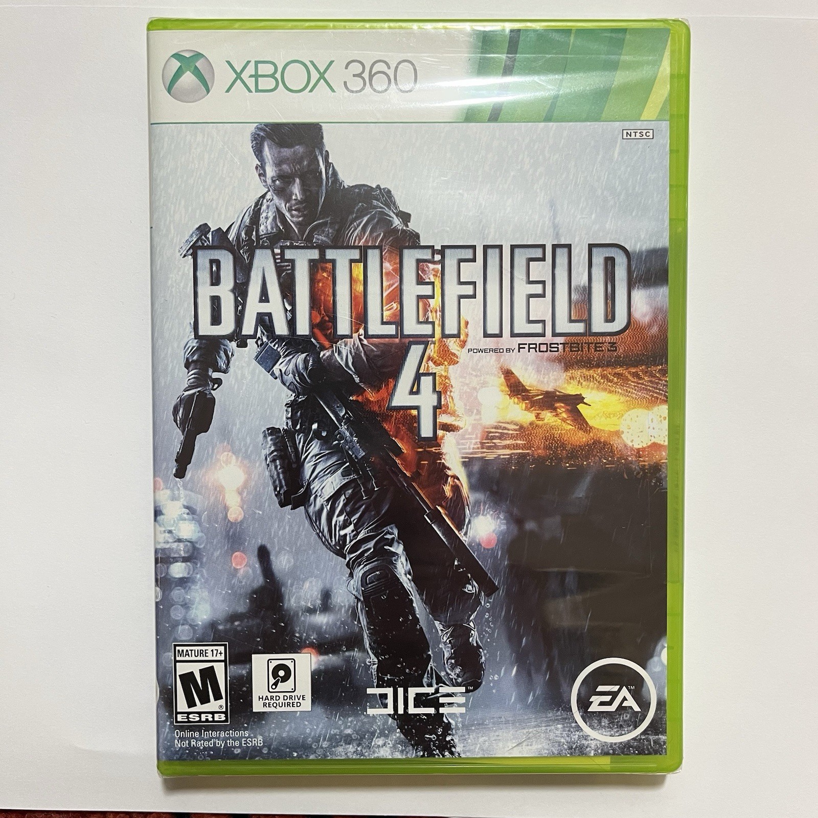 Battlefield 4 (Microsoft Xbox 360, 2013) Factory Sealed New