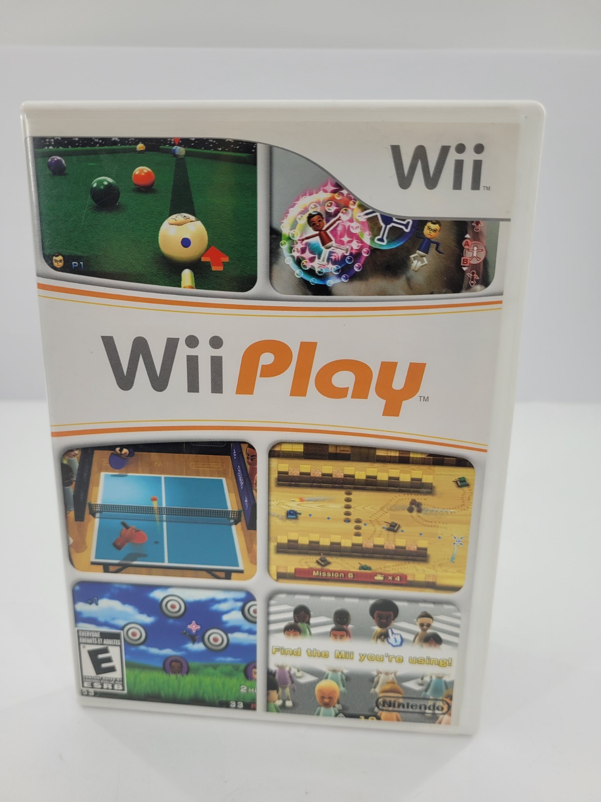 Nintendo Wii Play Wii E NTSC-U/C Sports Mixed Sports Game Disc w/ Case Manual. 3