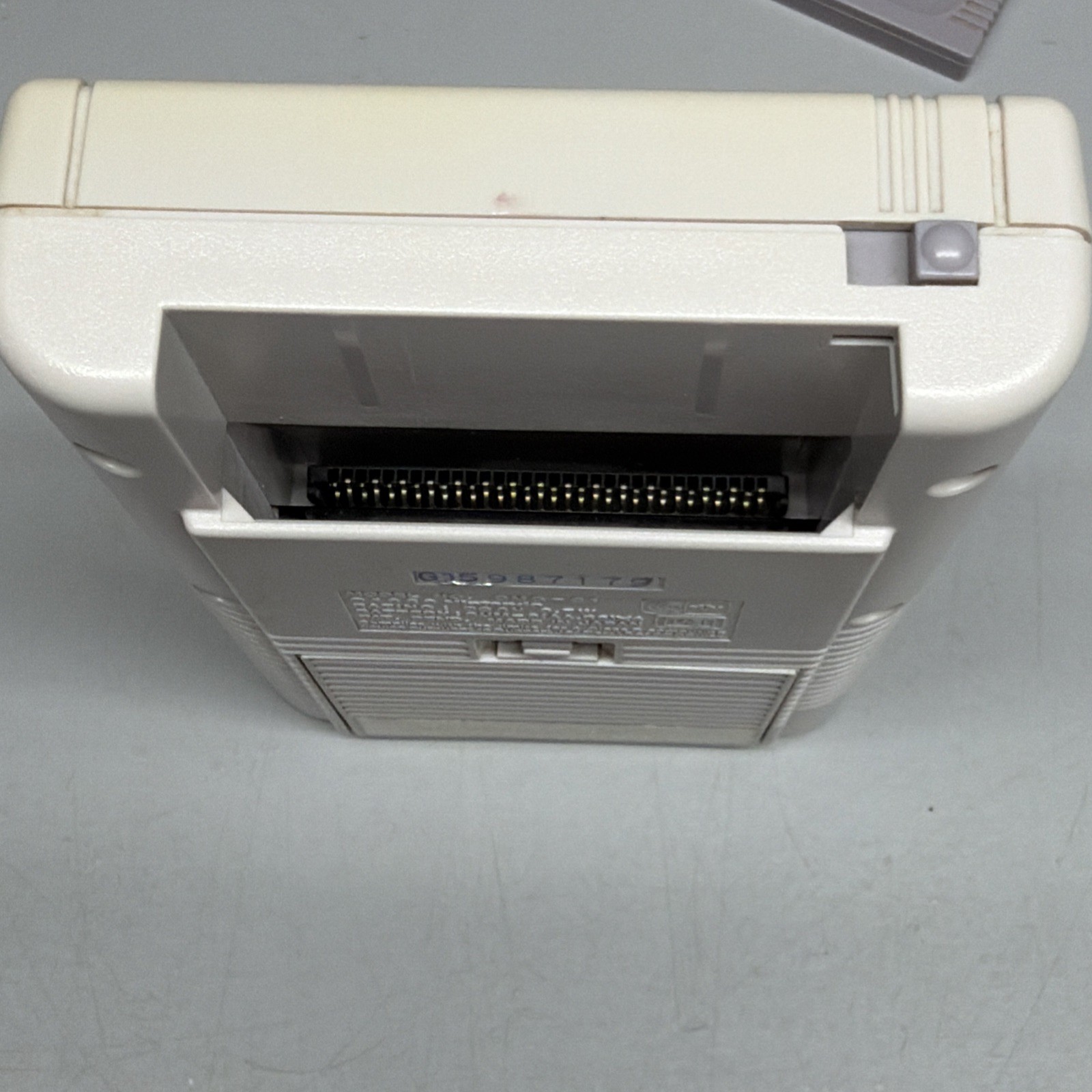 Nintendo Game Boy DMG-01 Original Gray Handheld 1989 Working + WWF War Zone