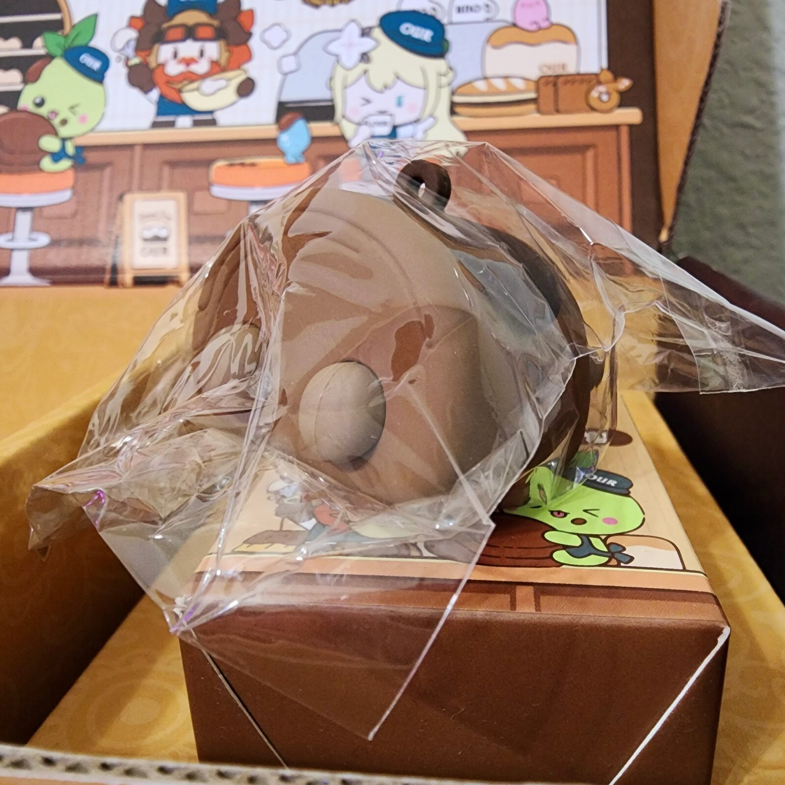 Lost Ark X Our Bakery Homunculus Magnet Keyring Korea Limited