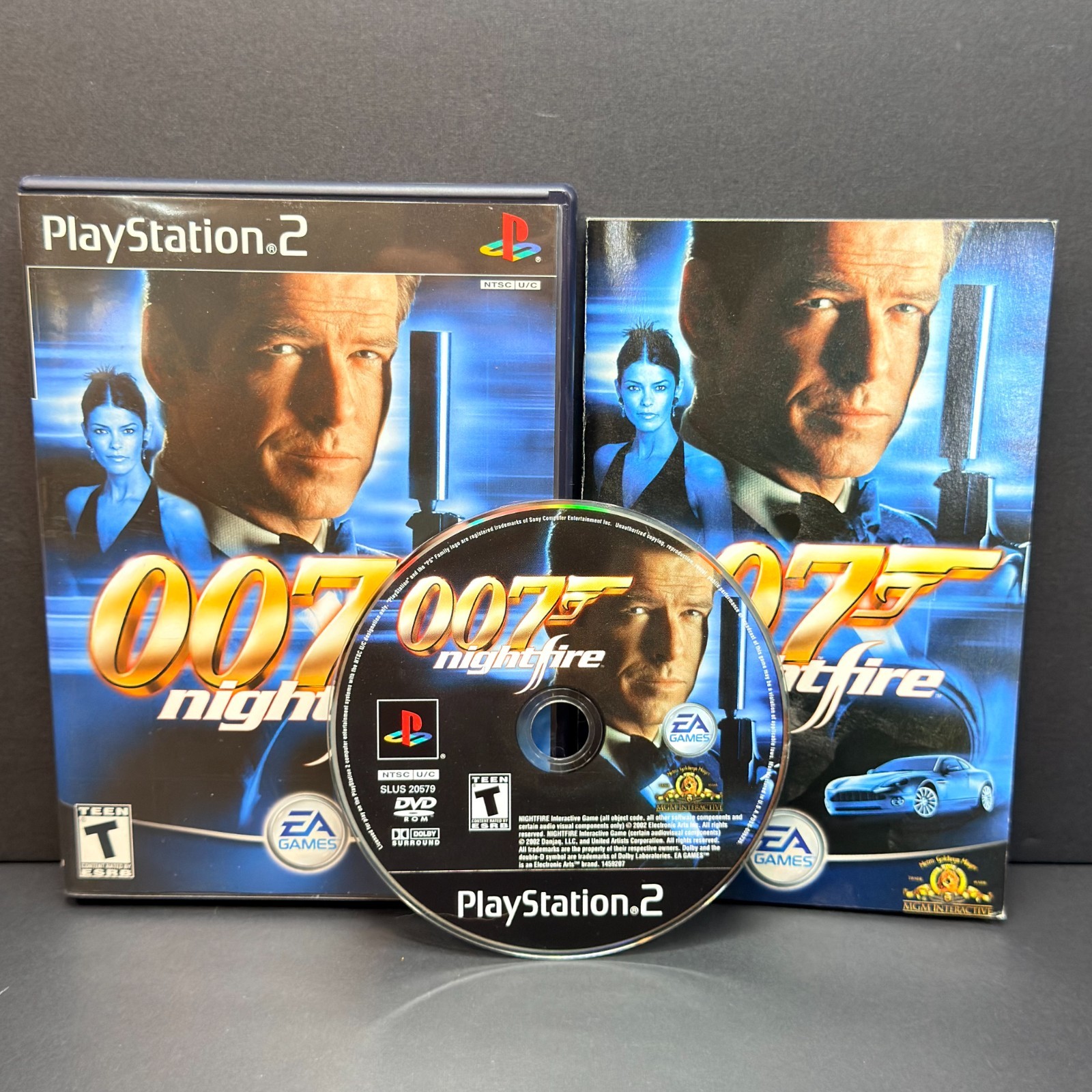 007 Bond Lot (Playstation 2 PS2) Agent Under Fire, Nightfire, Quantum of Solace