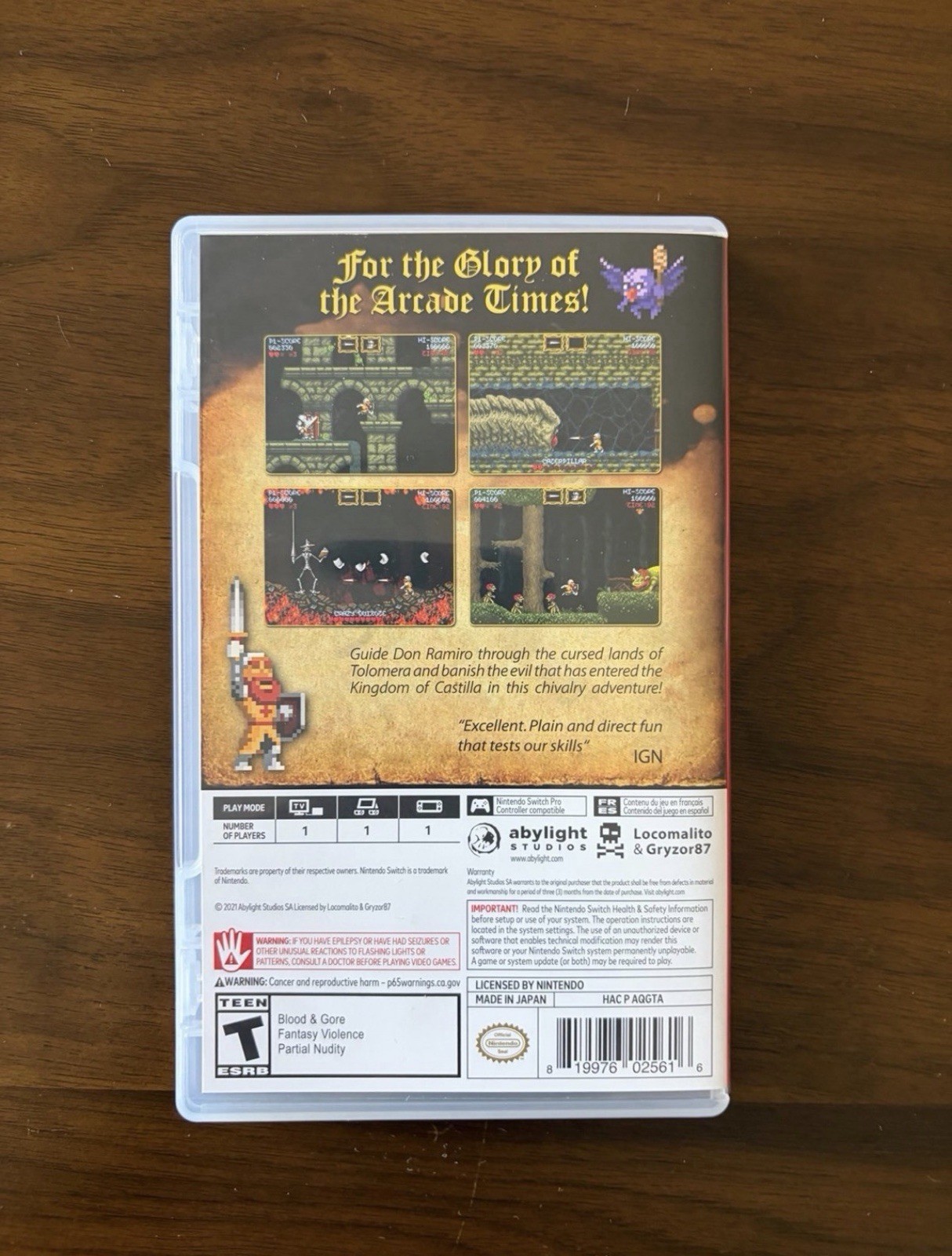 Cursed Castilla Ex Collectors Edition (Limited Run Games, Nintendo Switch)