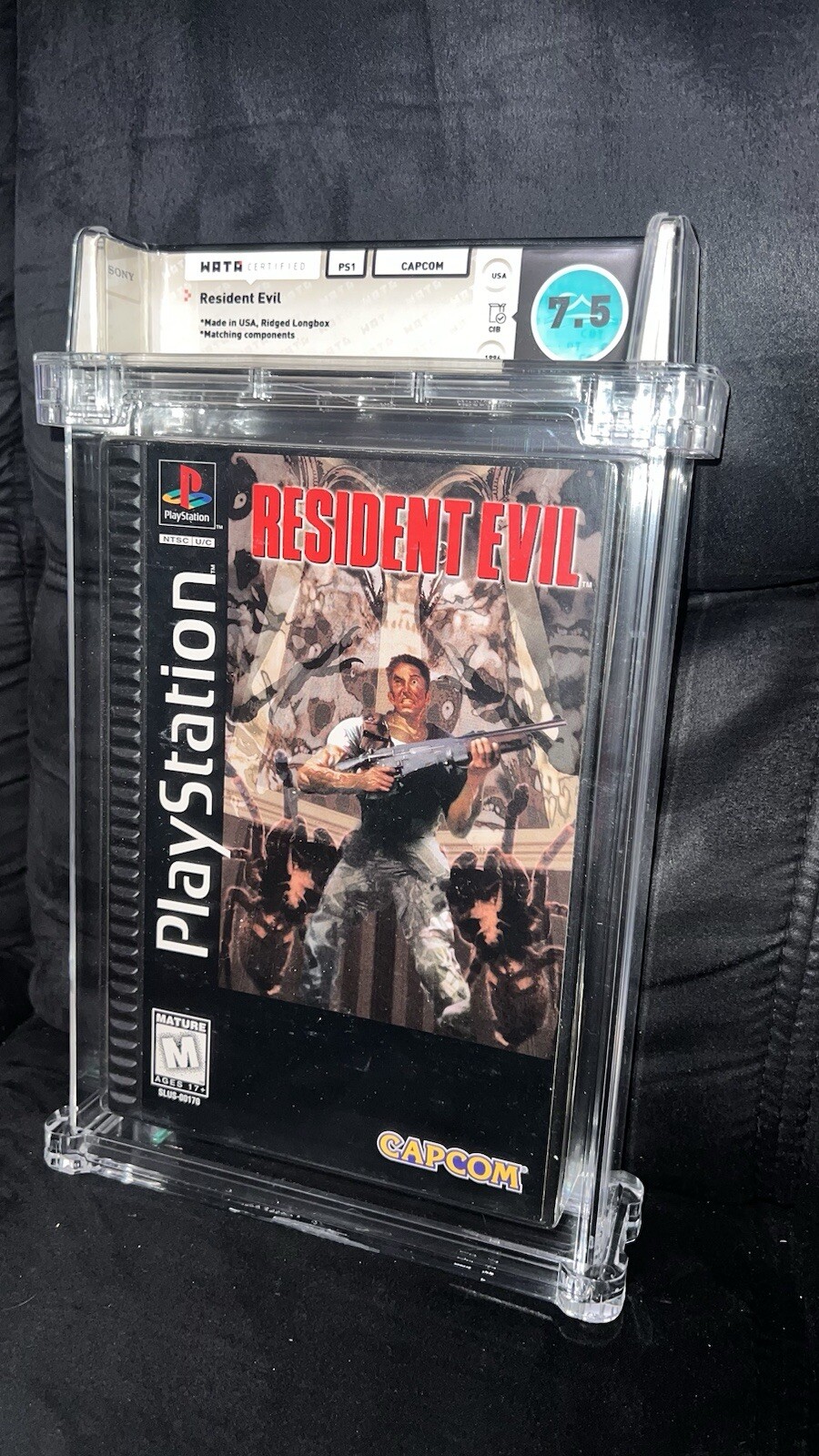 Resident Evil long Box Graded 7.5🔥 (Sony PlayStation 1, 1996)