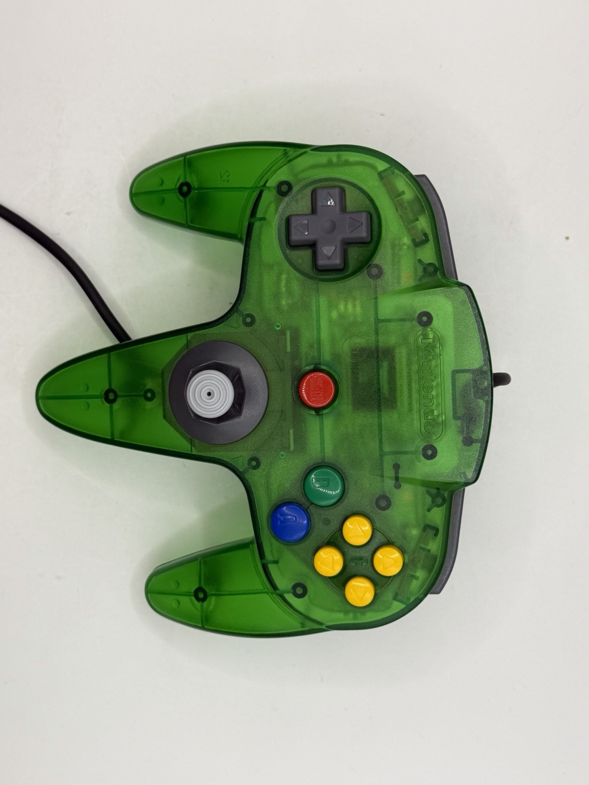 Nintendo Donkey Kong 64 Set Jungle Green Console W/Box SEE PICTURES Free Ship