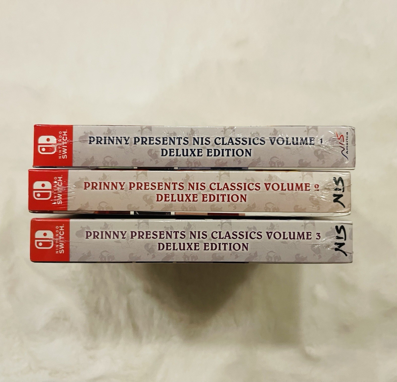 Prinny Presents NIS Classics Volume 1-3 Deluxe Edition Lot (Switch) | NEW SEALED