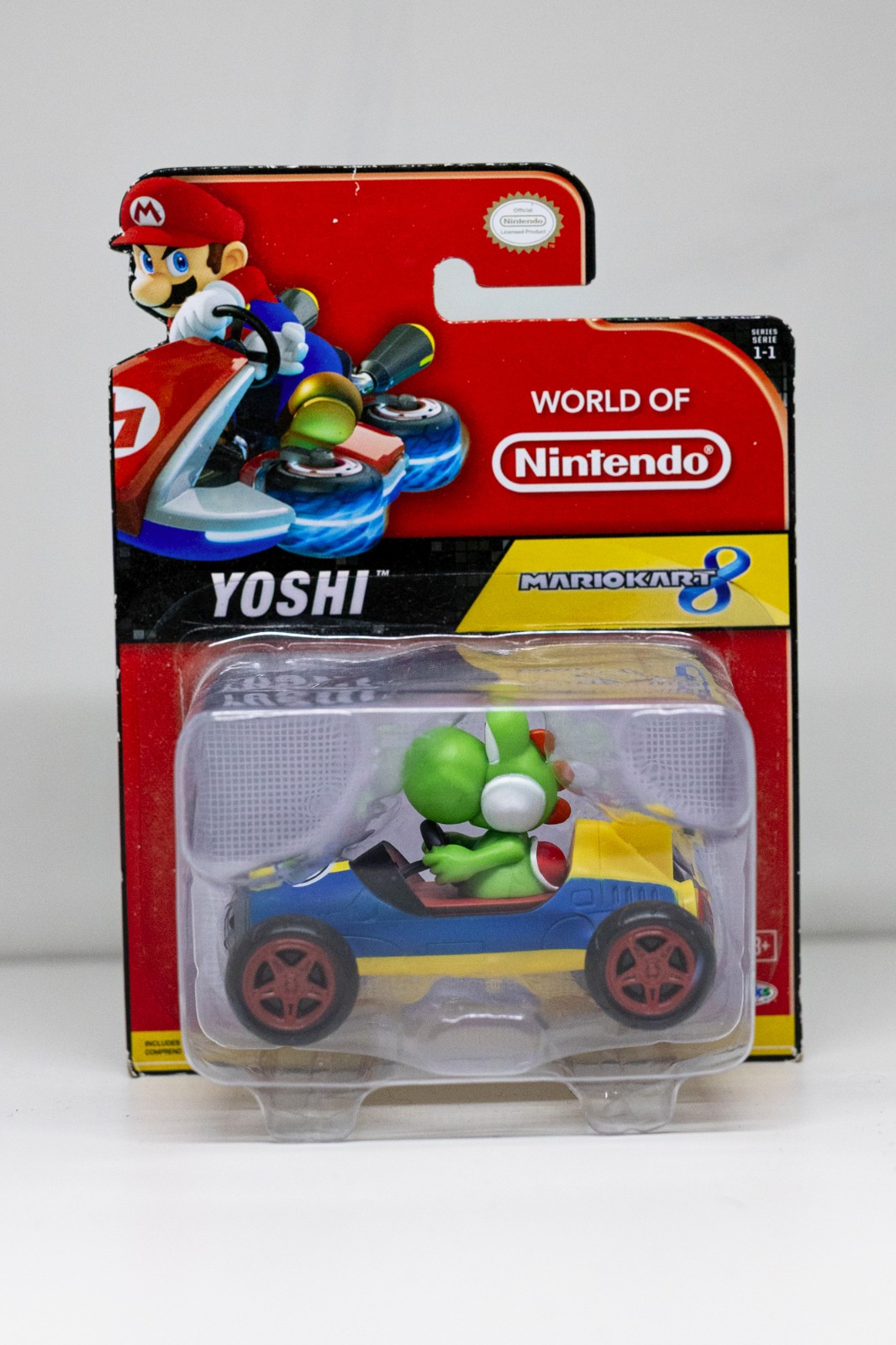 Mario Kart 8 World of Nintendo Jakks Pacific YOSHI Racer Figure 2017 Series 1-1