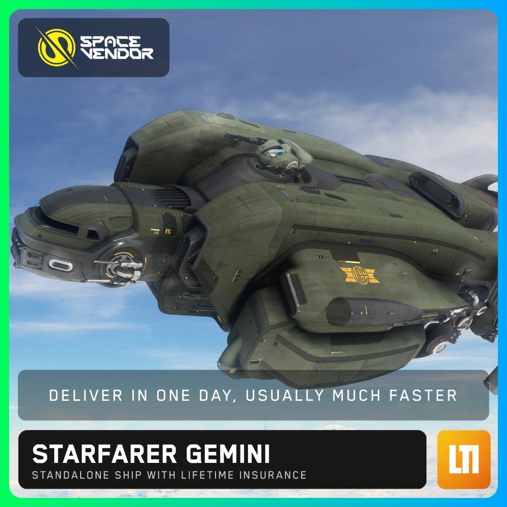 Star Citizen Starfarer Gemini LTI Lifetime Insurance CCUd – Space Vendor