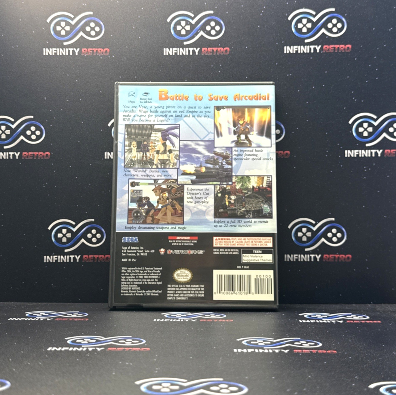 Skies of Arcadia: Legends Nintendo GameCube CIB Refurbished Tested Free Shipping