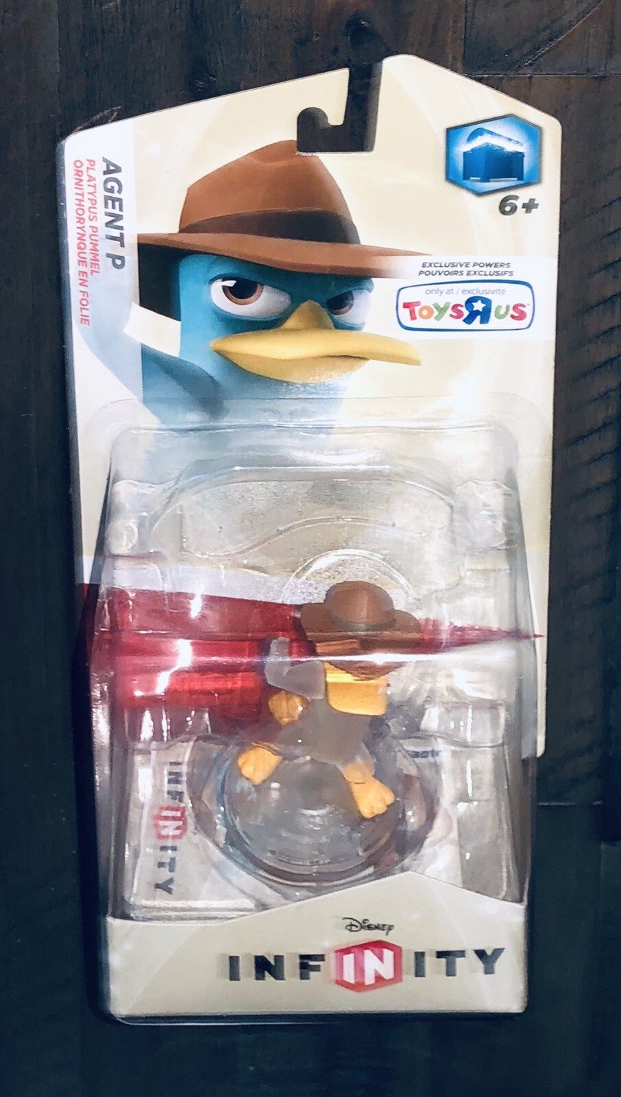 Disney Infinity Phineas and Ferb Agent P Crystal Figure Toys R Us Exclusive NEW