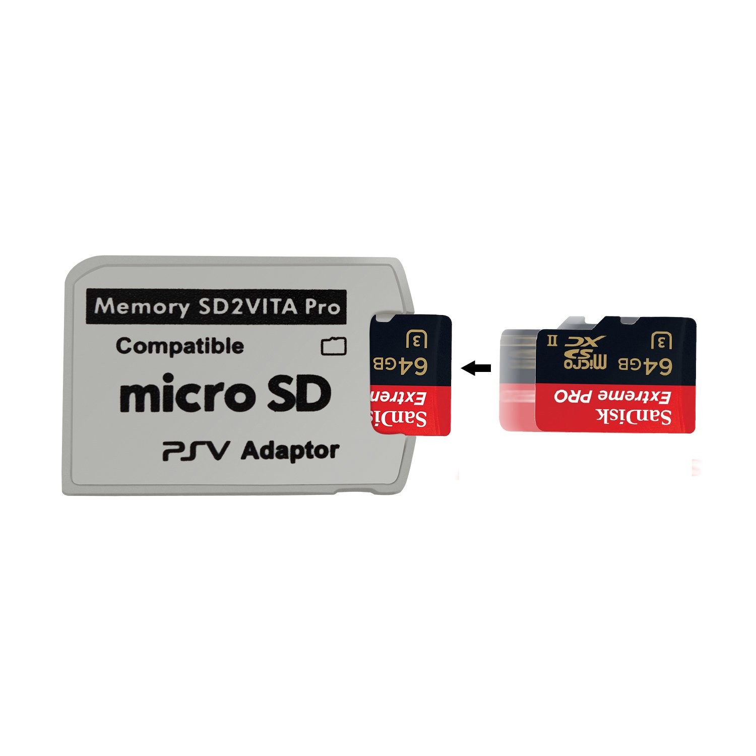 Ultimate Version SD2Vita 5.0 Memory Card Adapter, PS Vita PSVSD Micro SD Adap…