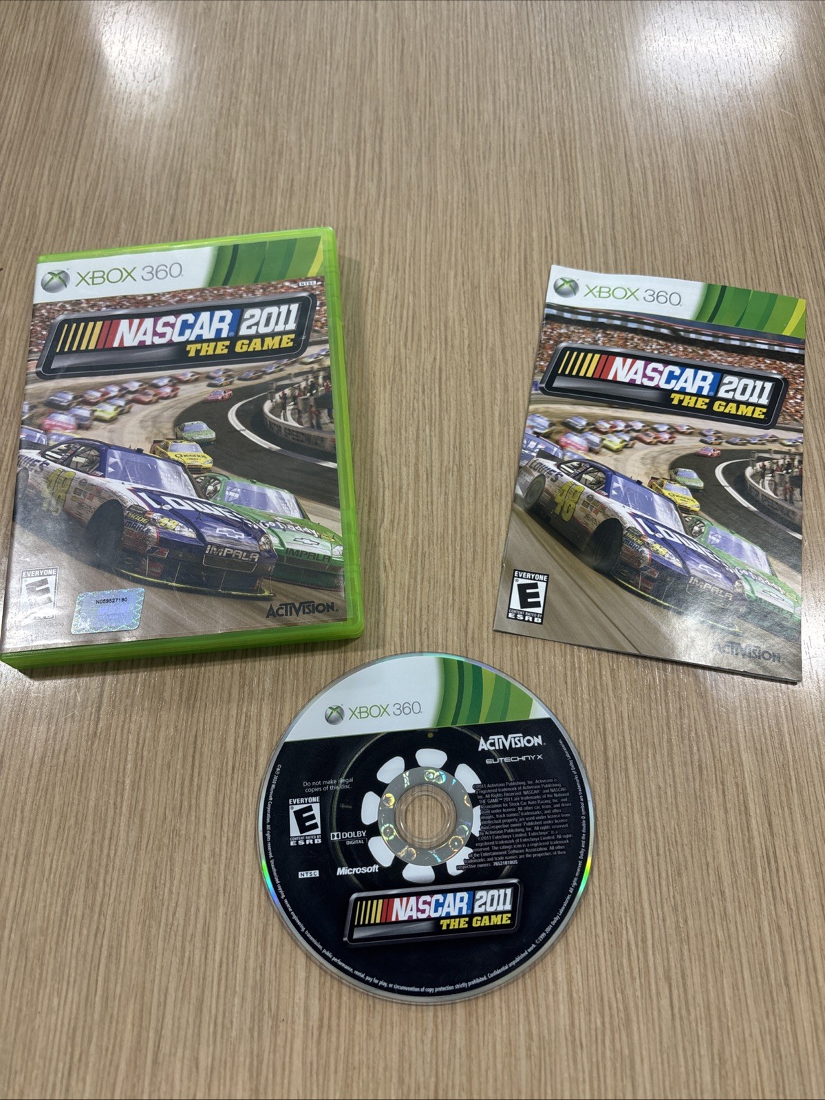NASCAR The Game 2011 (Microsoft Xbox 360, 2011) Complete CIB Tested