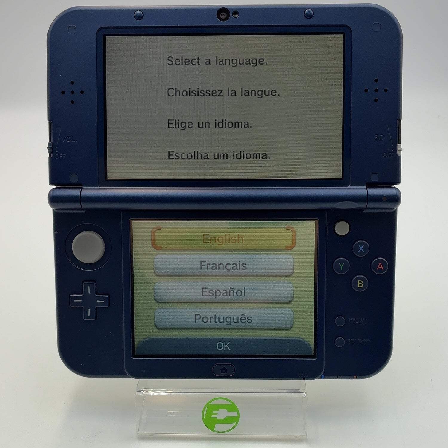 New Nintendo 3DS XL Handheld Game Console RED-001 Blue