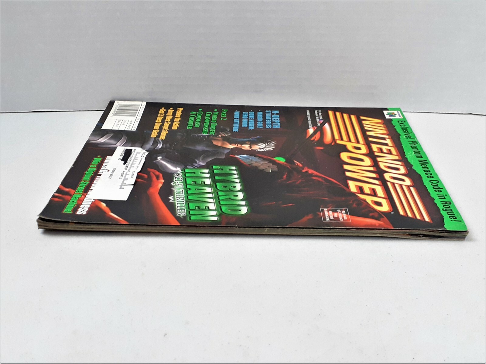 Nintendo Power Magazine Vol 123 Hybrid Heaven 1999 w/ Comic & Supercross Poster