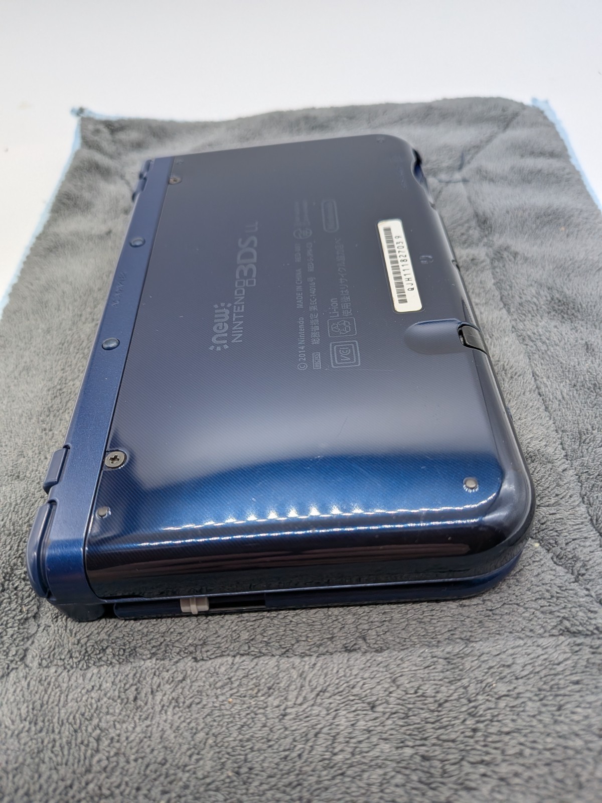 【Excellent5】Nintendo NEW 3DS LL XL Blue Handheld Used Game Console From Japan