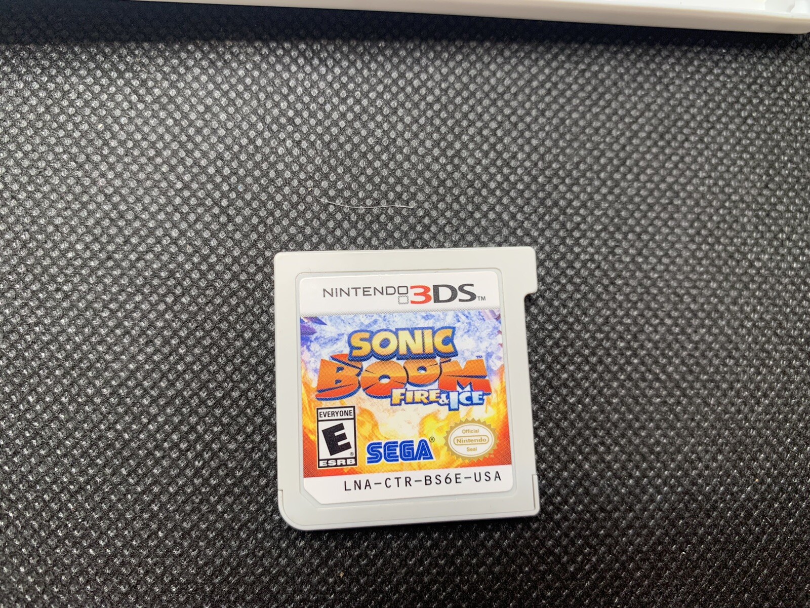 Nintendo 3DS Game Sonic Boom Fire & Ice w/case Sega