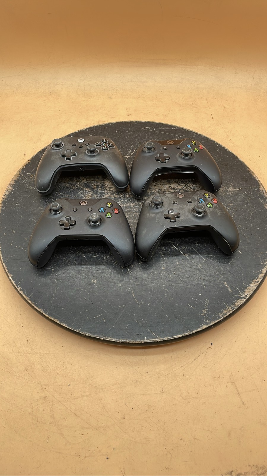 Microsoft Xbox Controllers 1708 1537 & PowerA XBGPSPWI Gamepad Lot of 4