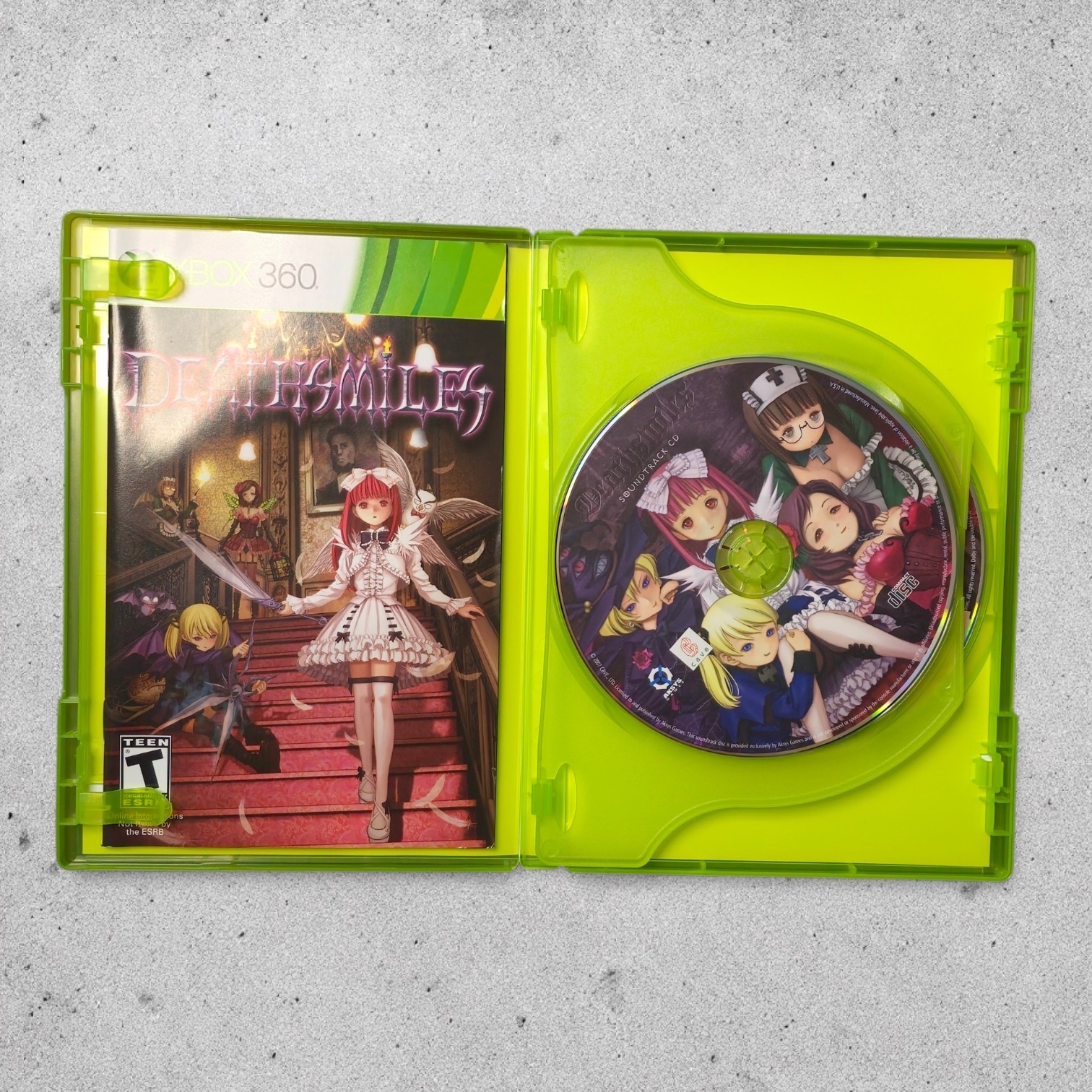 Deathsmiles Limited Edition Microsoft Xbox 360 Complete CIB Tested Working