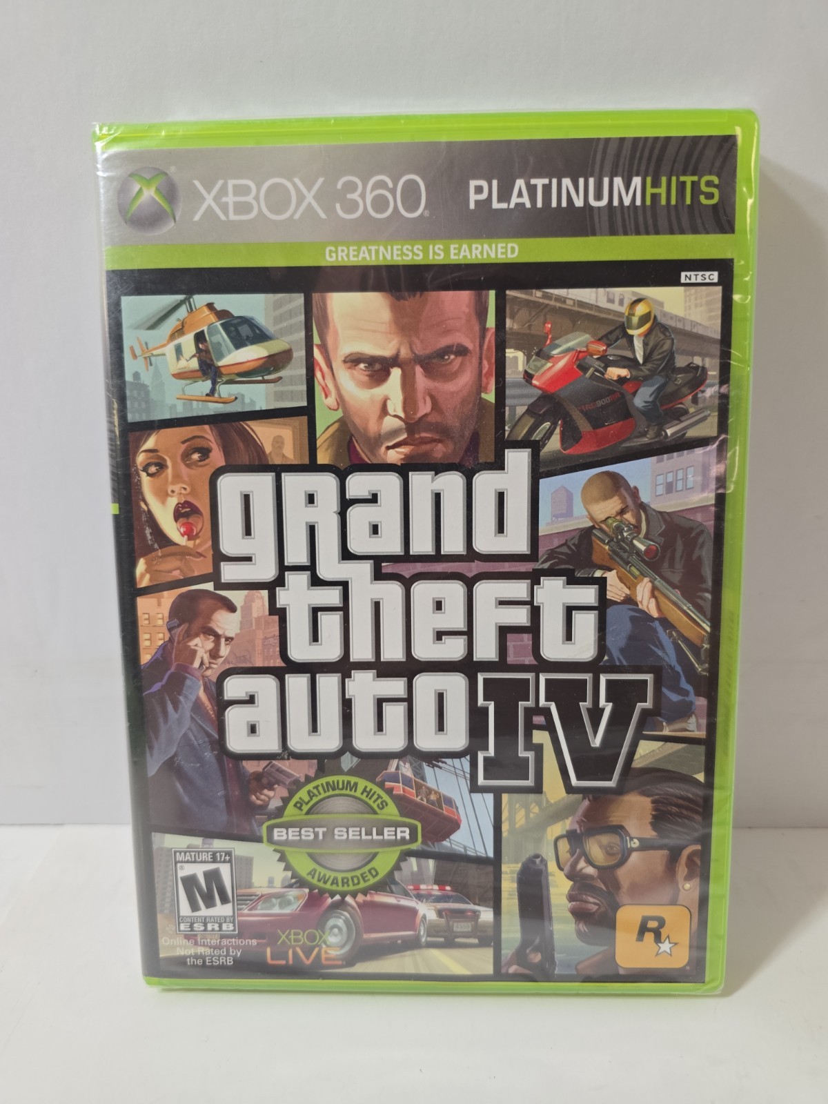 Grand Theft Auto IV (Xbox 360) BRAND NEW! SEALED & SHIPS FREE TODAY 🔥