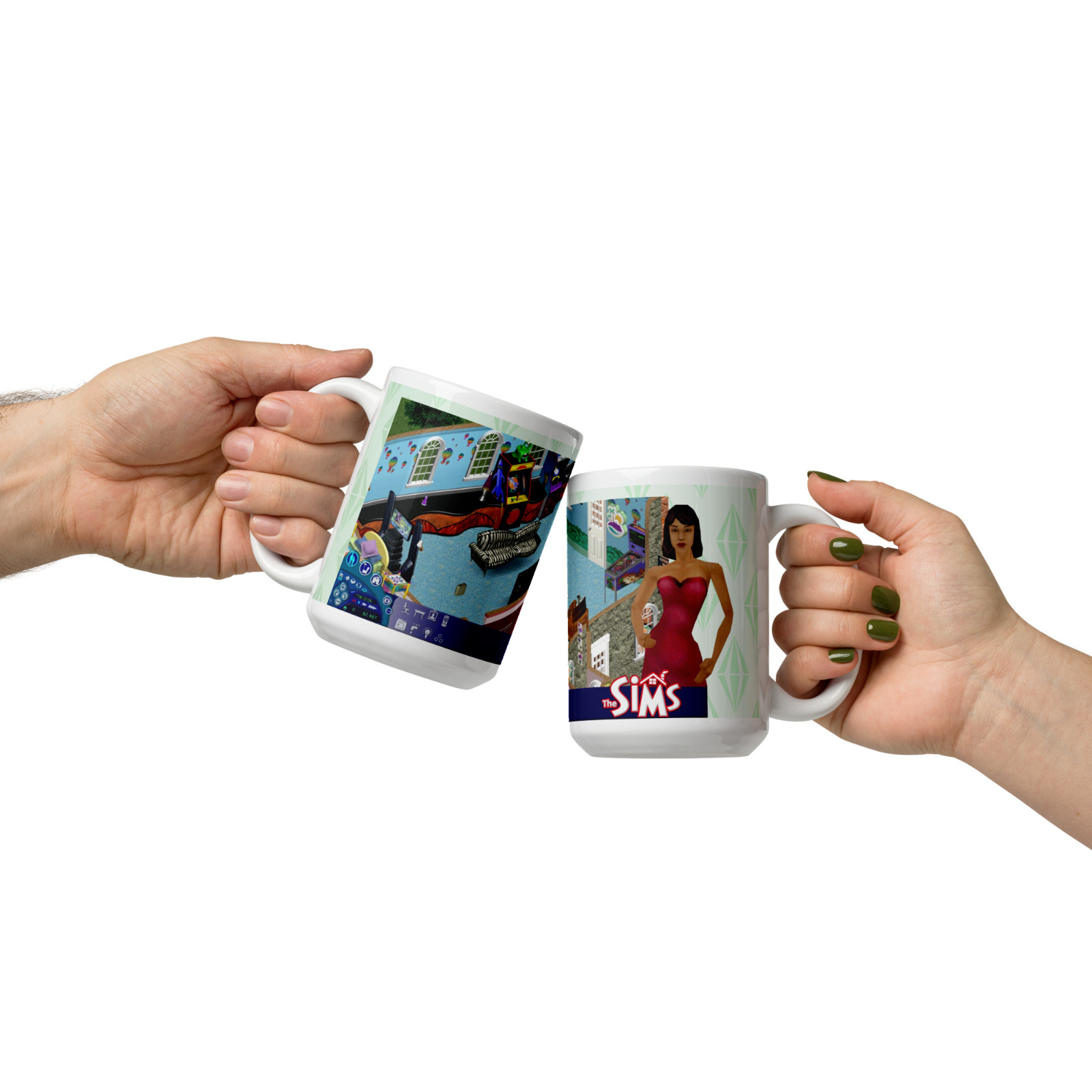The Sims Mug Gift Gaming 15oz the Sims Bella Goth Gameplay Mug Gift Christmas