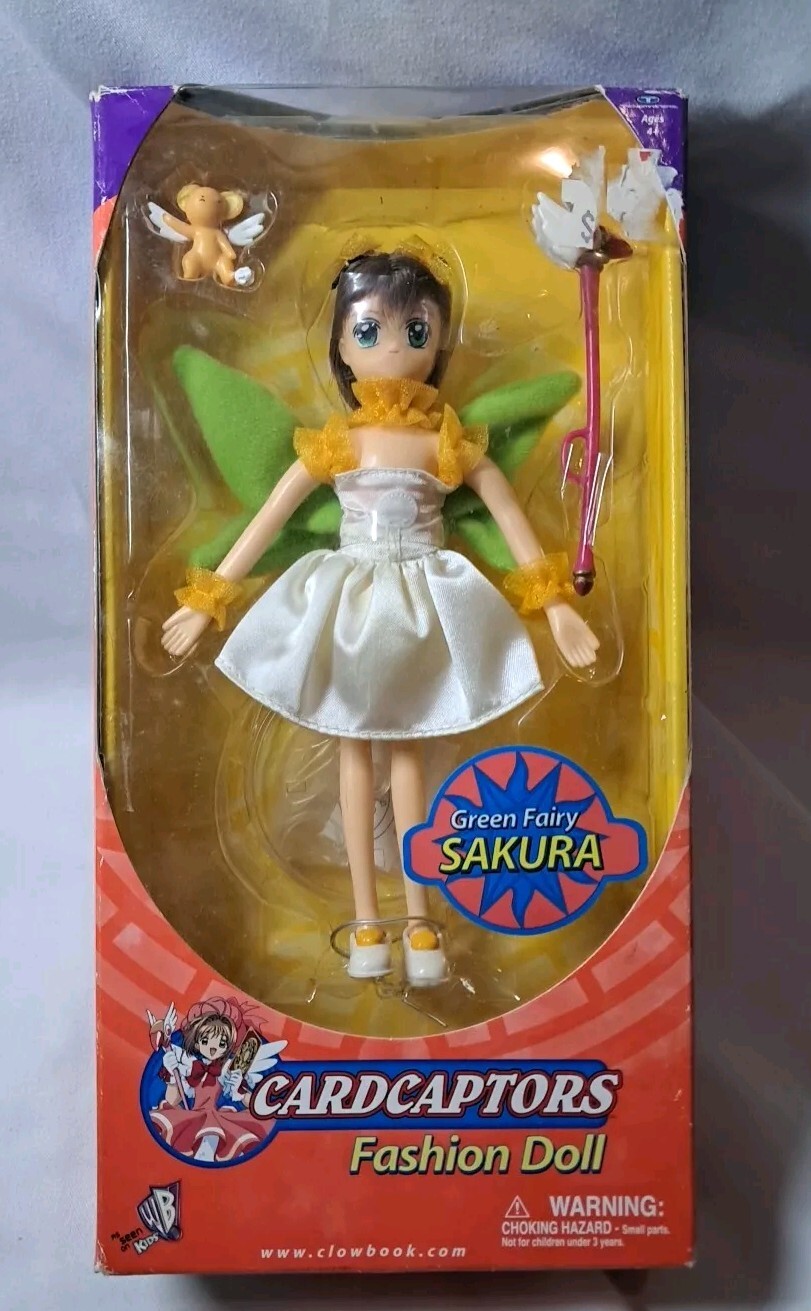 Card Captor Sakura Kinomoto Green Fairy Fashion Doll Figure Trendmasters CLAMP