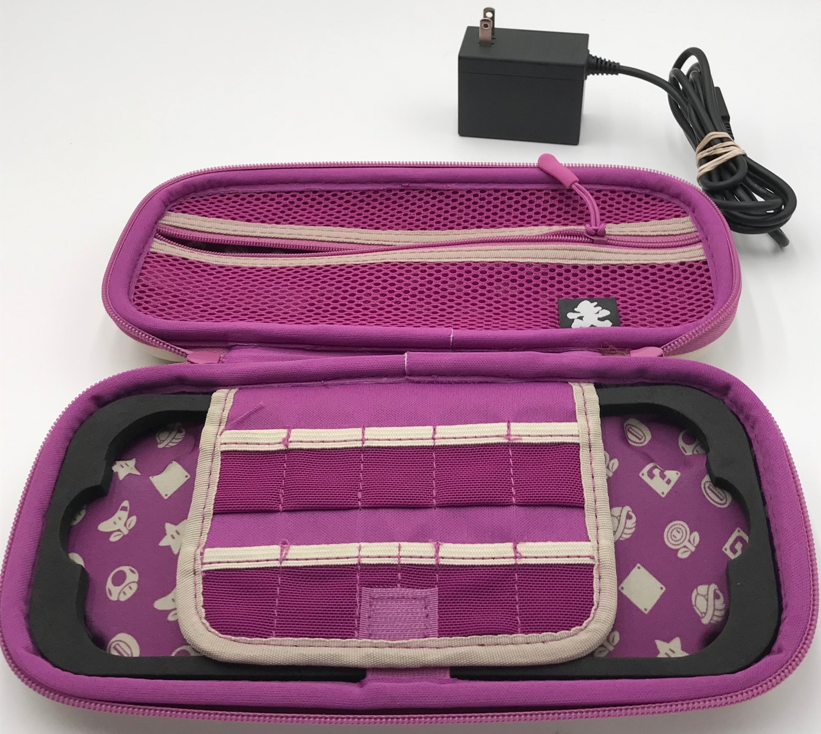 Nintendo Switch Lite Pink Coral 32 GB Gaming Console Amazing Shape Reset W/ Case