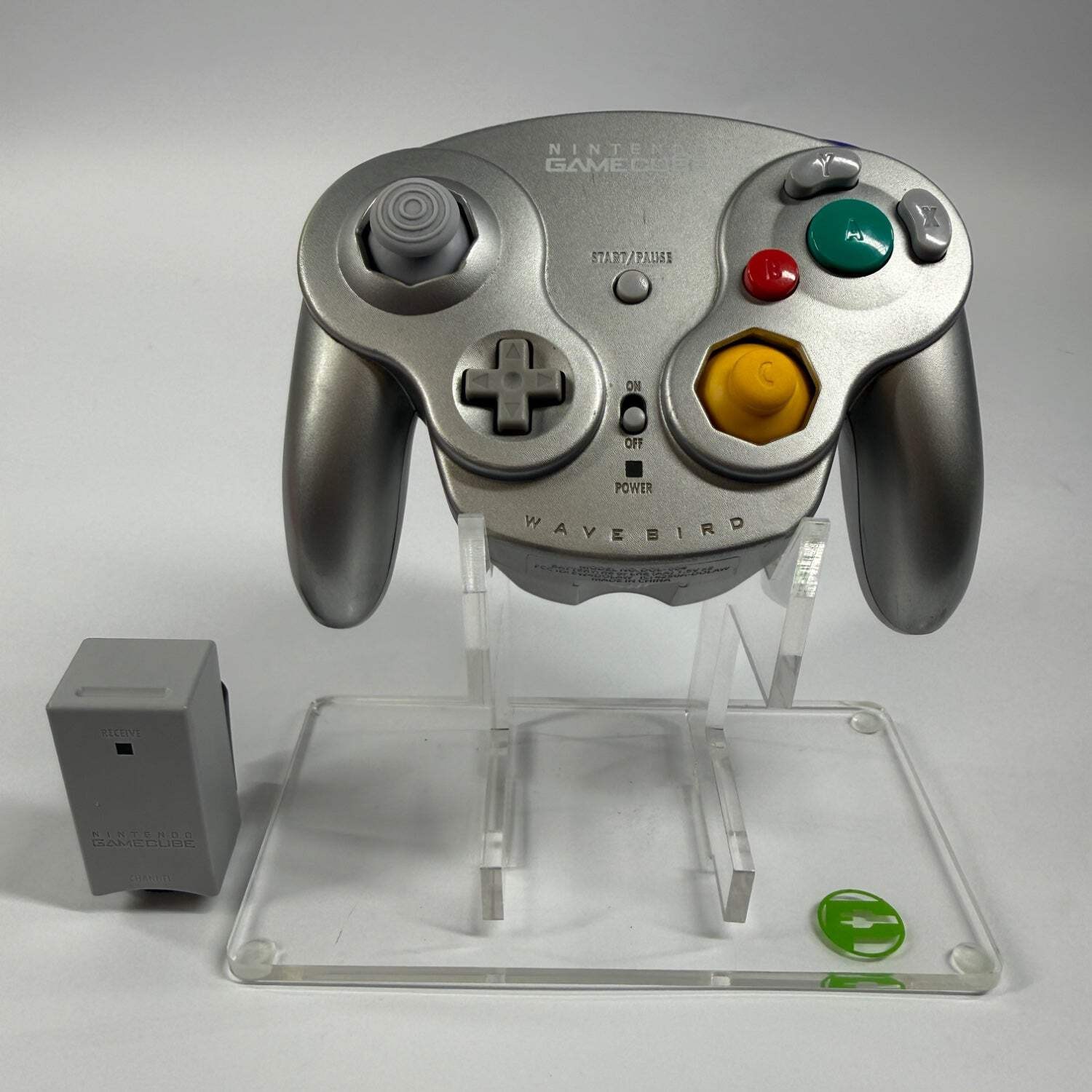 Nintendo Gamecube WaveBird Controller DOL-004 Gray