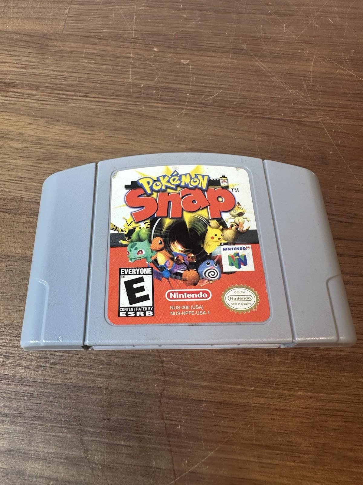 Pokémon Snap N64 Great Shape Works Used Authentic Starts Immediately Free Ship