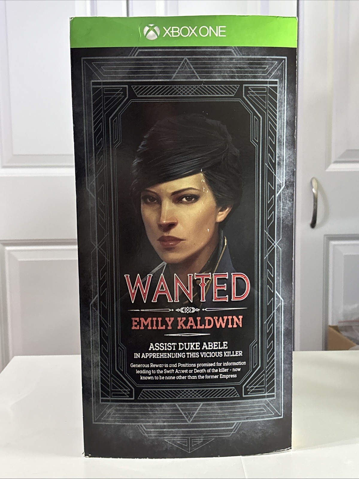 Dishonored 2 Collector’s Edition Xbox One w Steelbook, Mask & Ring Box COMPLETE