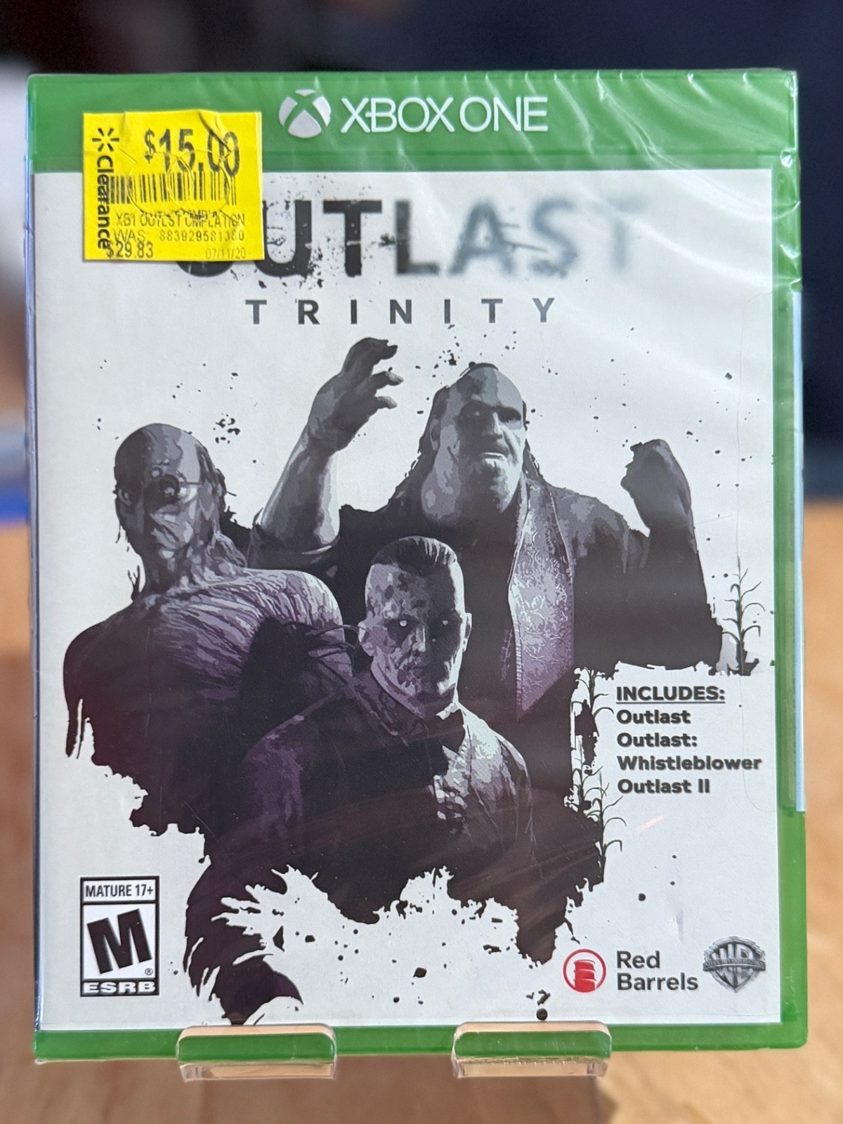 XBOX GAME – Outlast Trinity (Microsoft Xbox One, 2017) BRAND NEW!
