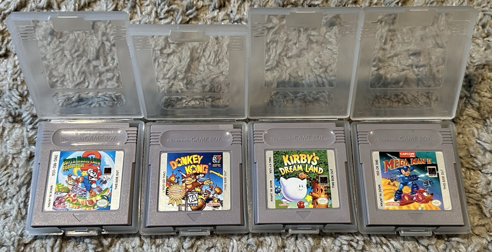 Kirby’s Dream Land + Donkey Kong + Mega Man II + Super Mario Land 2 (Game Boy)