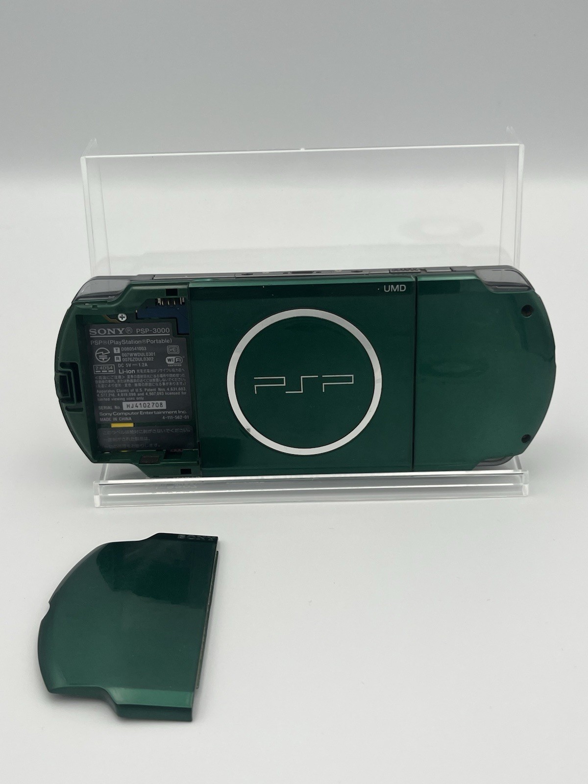 Sony PSP-3000 Spirited Green Console Tested Working Boxed w/ Battery Charger 4GB