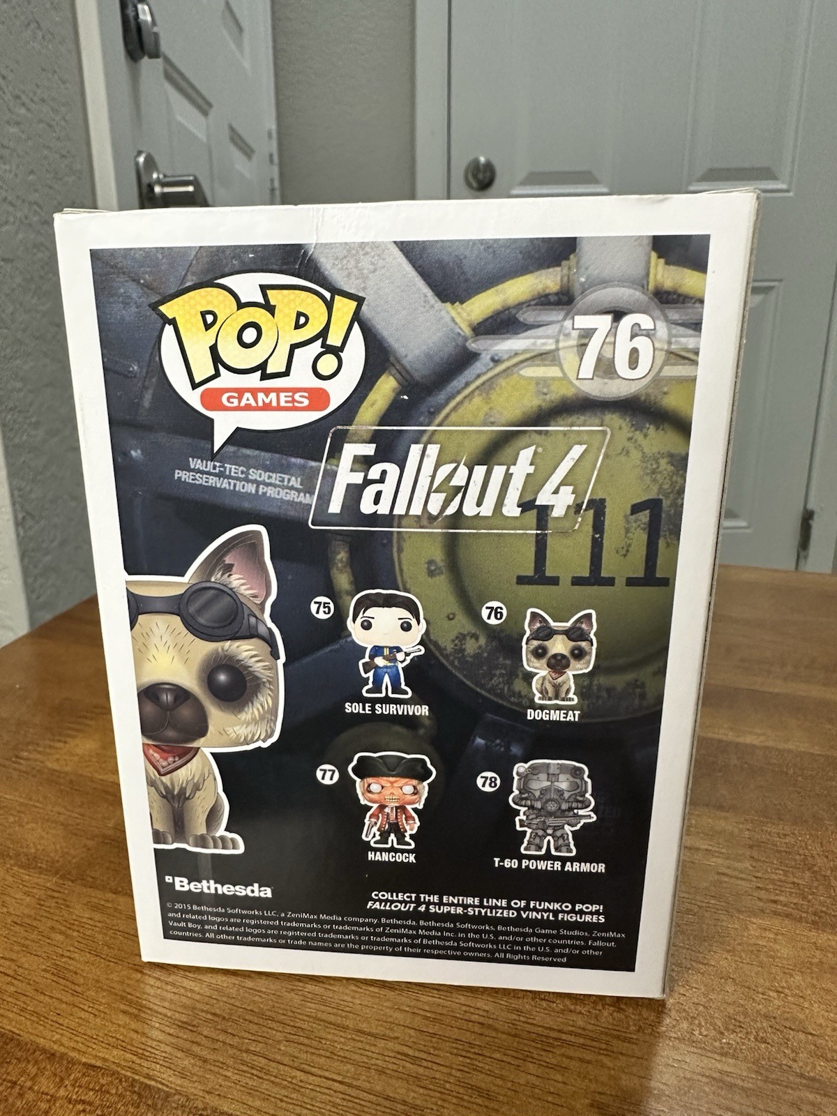 Funko Pop! Games Fallout 4 Dogmeat #76 Vinyl Figure Fallout Series
