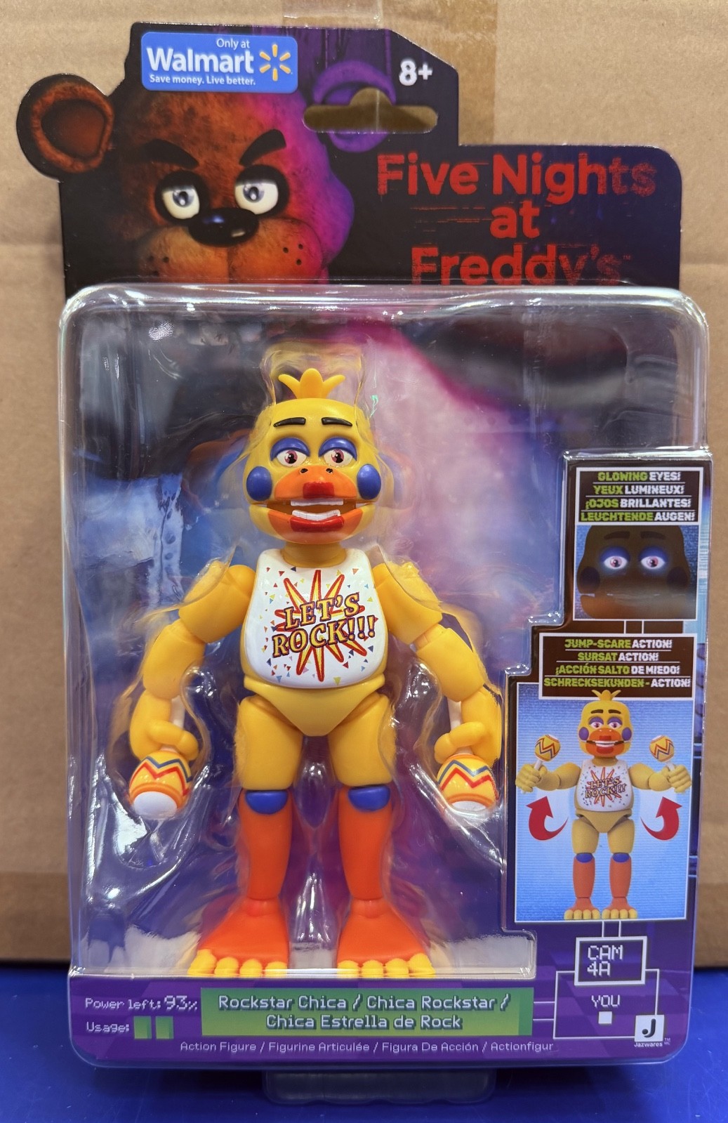 Five Nights At Freddy’s Walmart Exclusive Rockstar Freddy & Chica Action Figures