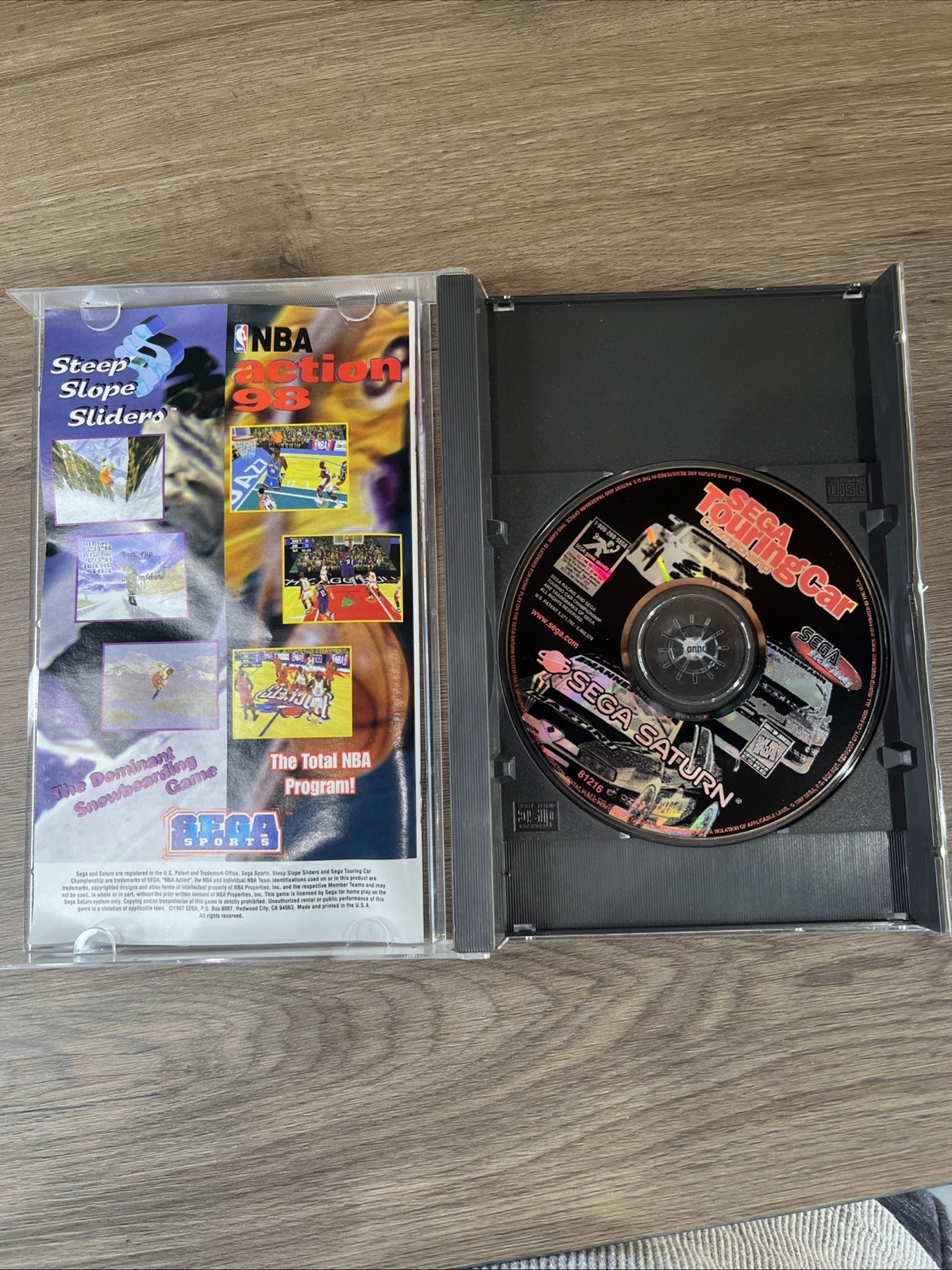 Sega Touring Car Championship (Sega Saturn, 1997) Tested- Fast Ship!