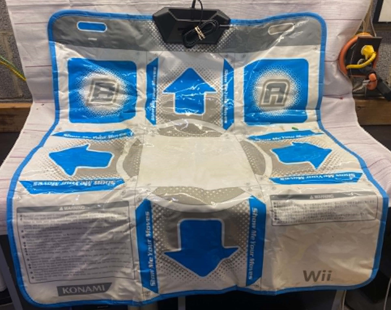 Konami RU054 Nintendo GameCube/ Wii GC – DDR Dance Mat – Dance Revolution Pad