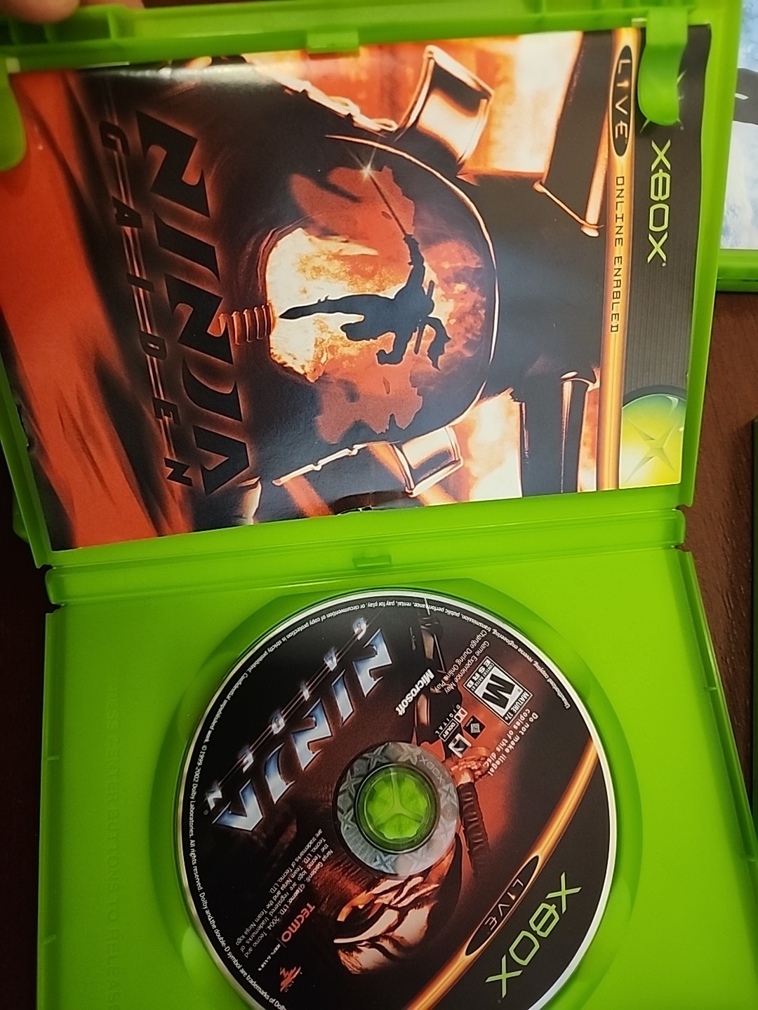 Lot of 4 Xbox Games Ninja Gaiden And Golden Eye