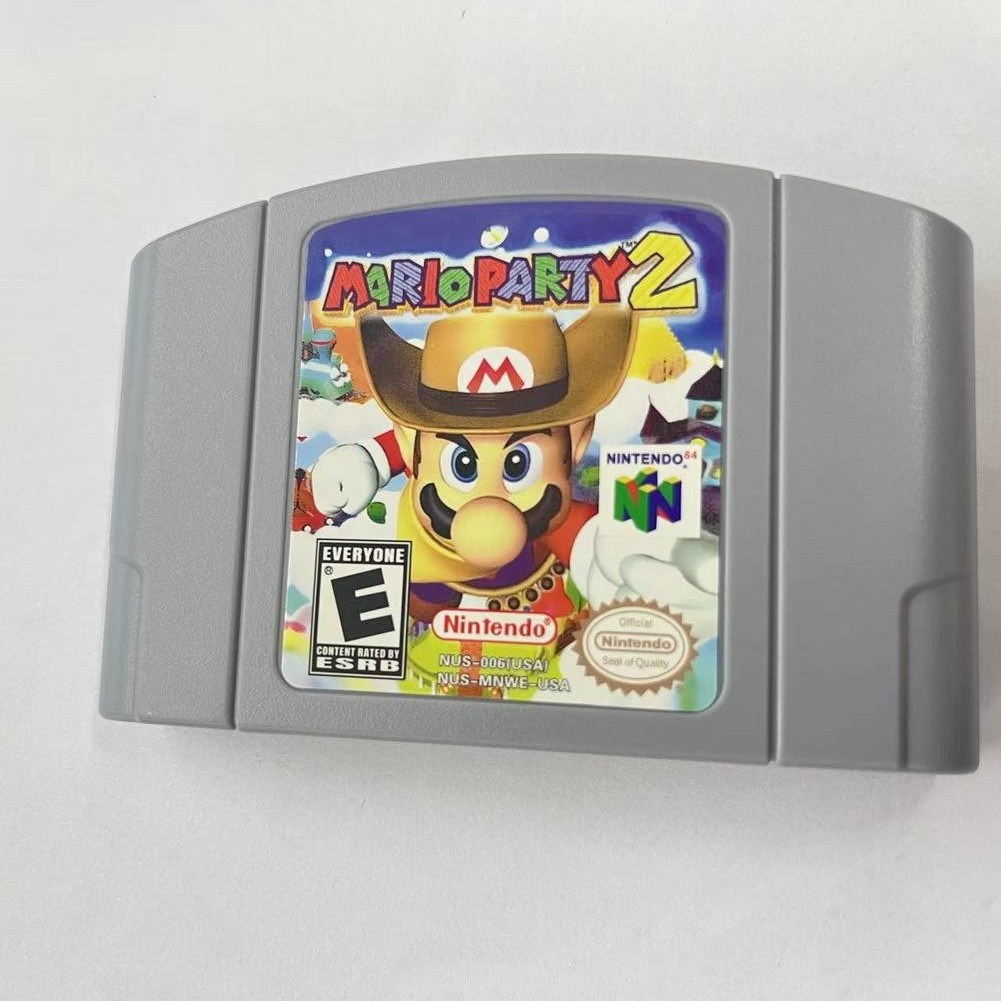 Mario Party 2 – Nintendo 64 (N64) In excellent condition Hard to find Near mint