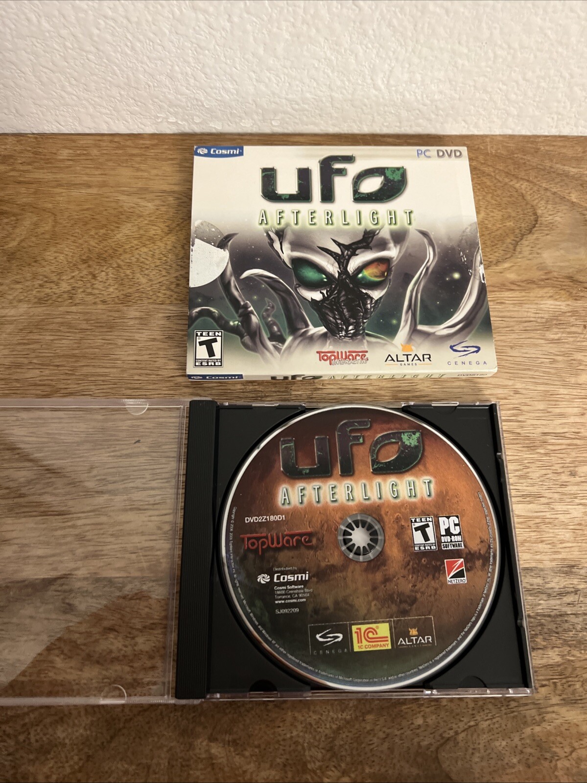 UFO After Light Video Game Pc Cd-ROM T-Teen