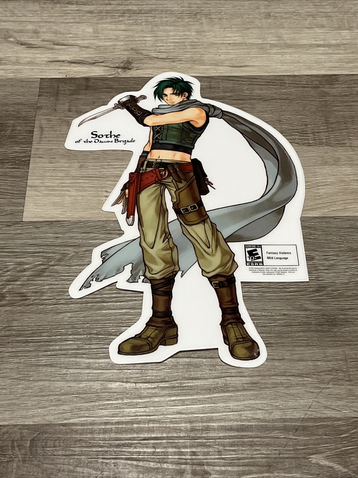 Official Nintendo Fire Emblem: Radiant Dawn GameStop Promo Window Wall Decal