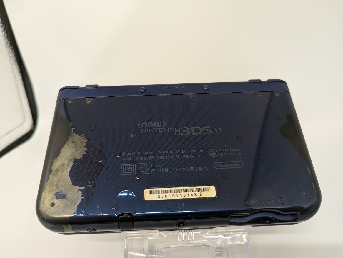 B24 Nintendo new 3DS LL XL console Metallic Blue japan w/box pen manual fx