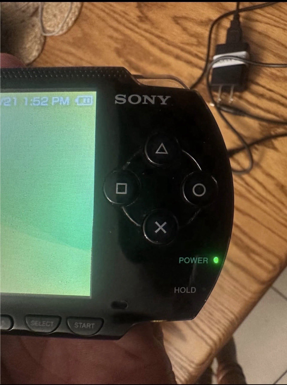 Sont PSP 1001 Black Handheld Console with Battery and Charger. Tested Works
