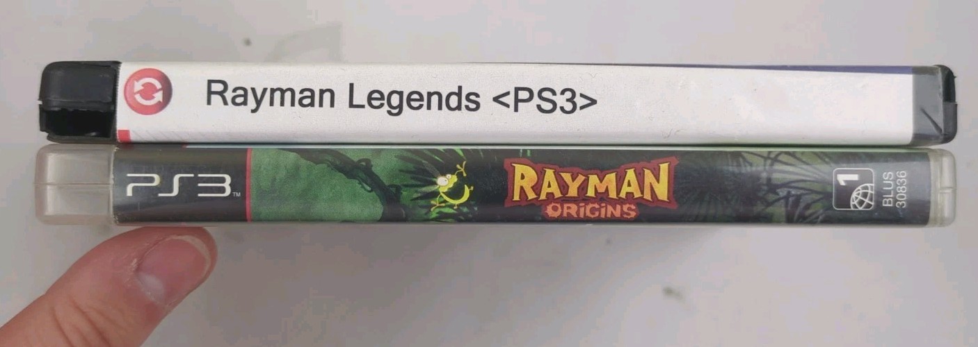 Rayman Origins & Rayman Legends PlayStation 3 PS3 2 Game Bundle Lot Tested