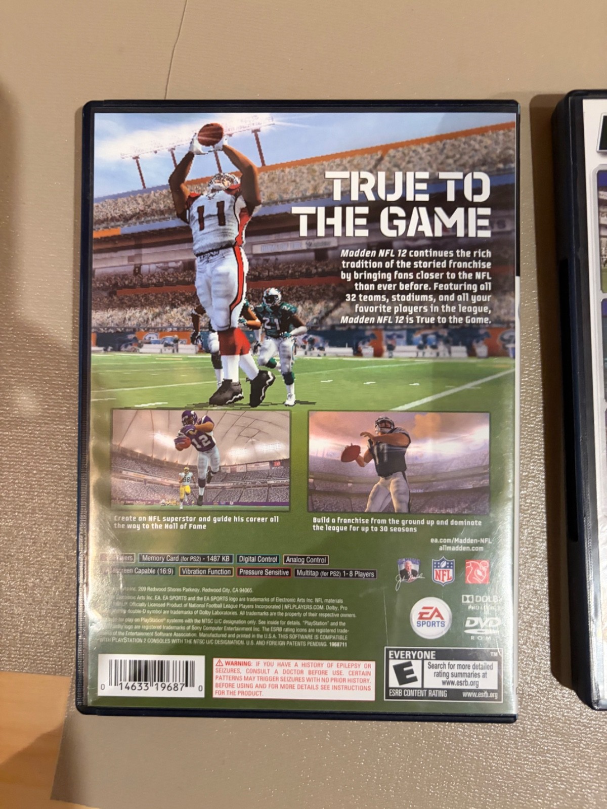 PS 2: Madden NFL 12 – Sony PlayStation 2