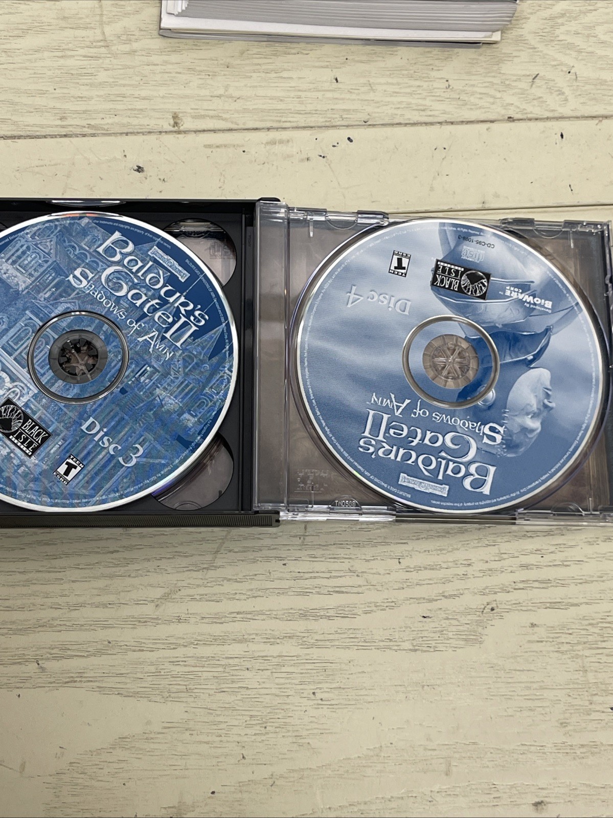 Baldur’s Gate 2 II – Shadows of Amn – PC & Throne of Bhaal CD Manual Reference
