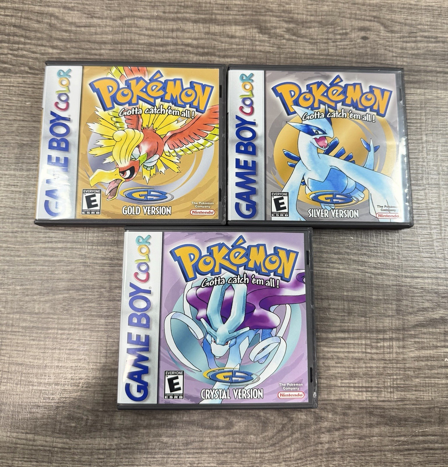 11 Pokemon Bundle Custom Game Case For Nintendo Gameboy Color GB,GBC *NO GAME*