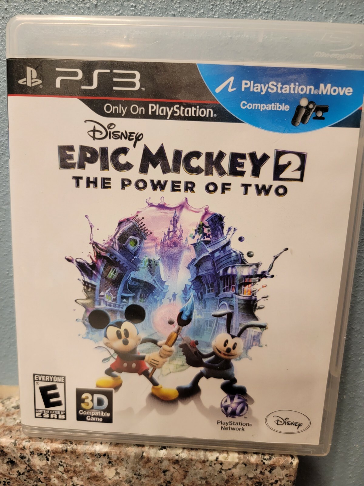 Disney Epic Mickey 2 The Power of Two (Sony PlayStation 3, 2012) PS3 Complete
