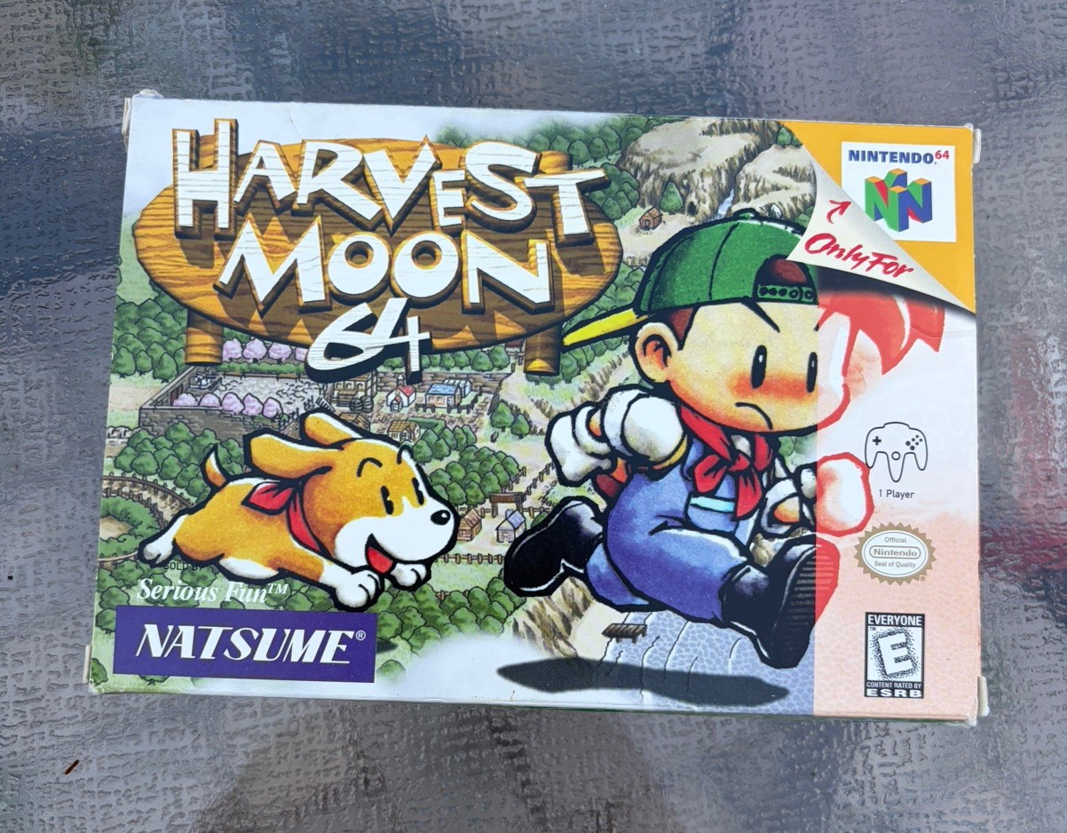 Harvest Moon (Nintendo 64 N64) Complete in Box CIB Authentic