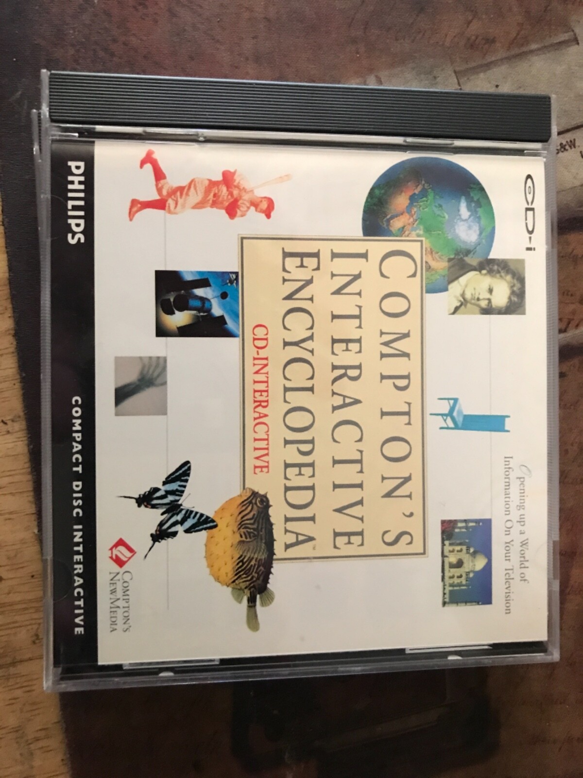 Philips CD-I Compton’s Interactive Encyclopedia Philips CDI “Vintage”