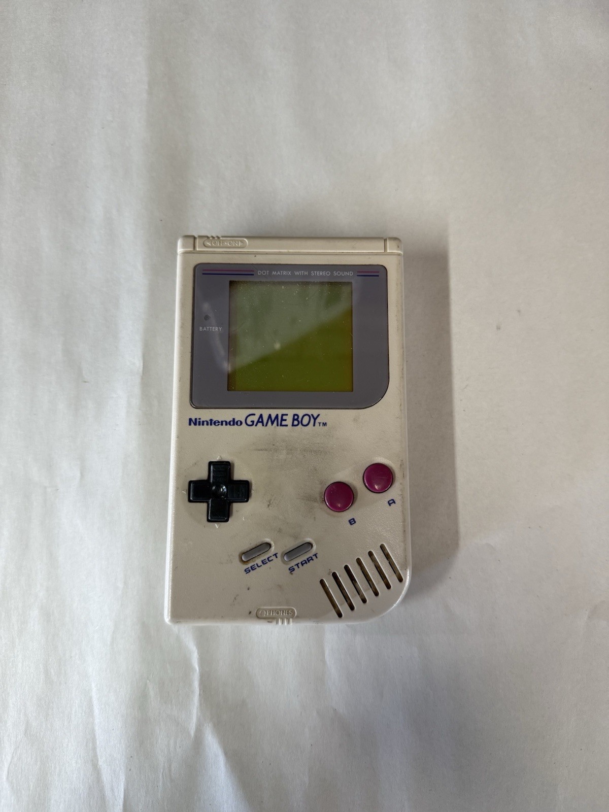 Nintendo Game Boy Handheld Game Console Only DMG-01 Gray – NOT SURE IF WORKS